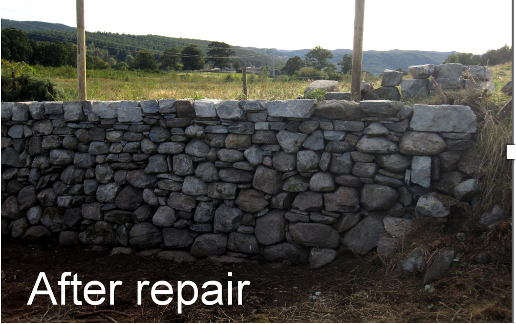 Drystone Walling in The Cotswolds
